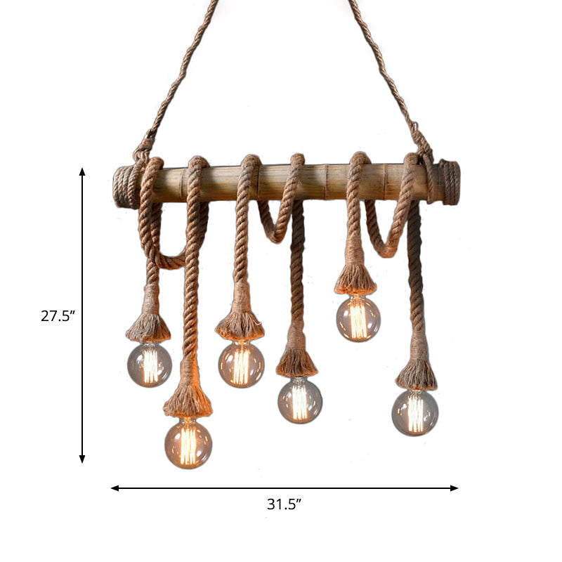 RopeLight | Moderne Sejlampe med Reb