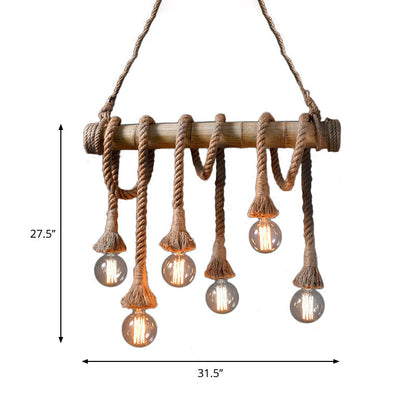 RopeLight | Moderne Sejlampe med Reb