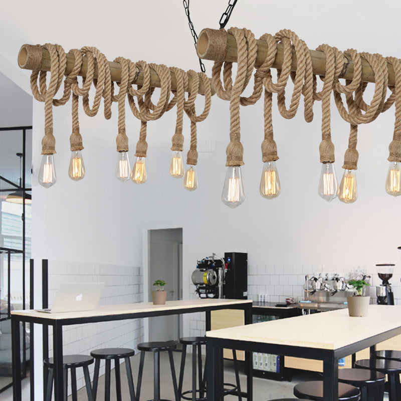 RopeLight | Moderne Sejlampe med Reb