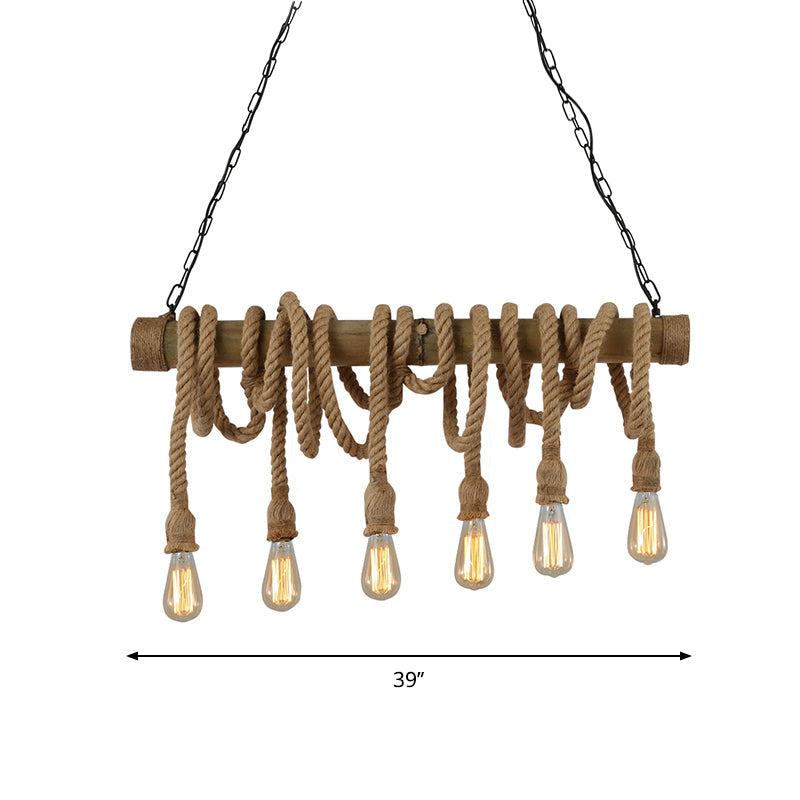 RopeLight | Moderne Sejlampe med Reb