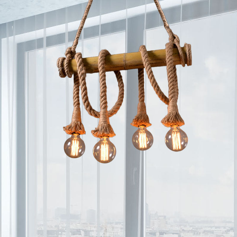 RopeLight | Moderne Sejlampe med Reb