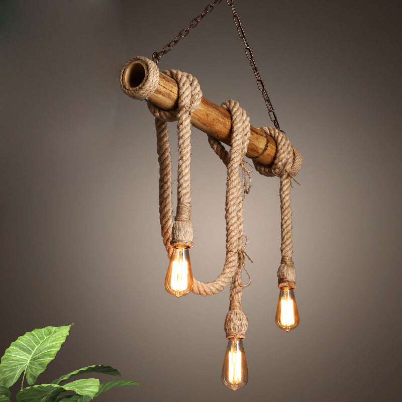 RopeLight | Moderne Sejlampe med Reb