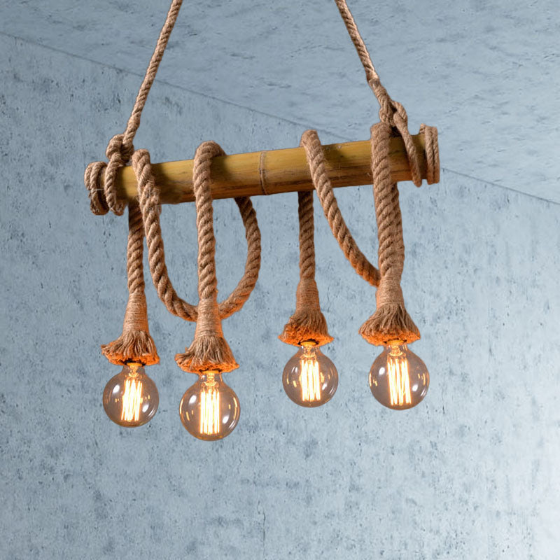 RopeLight | Moderne Sejlampe med Reb