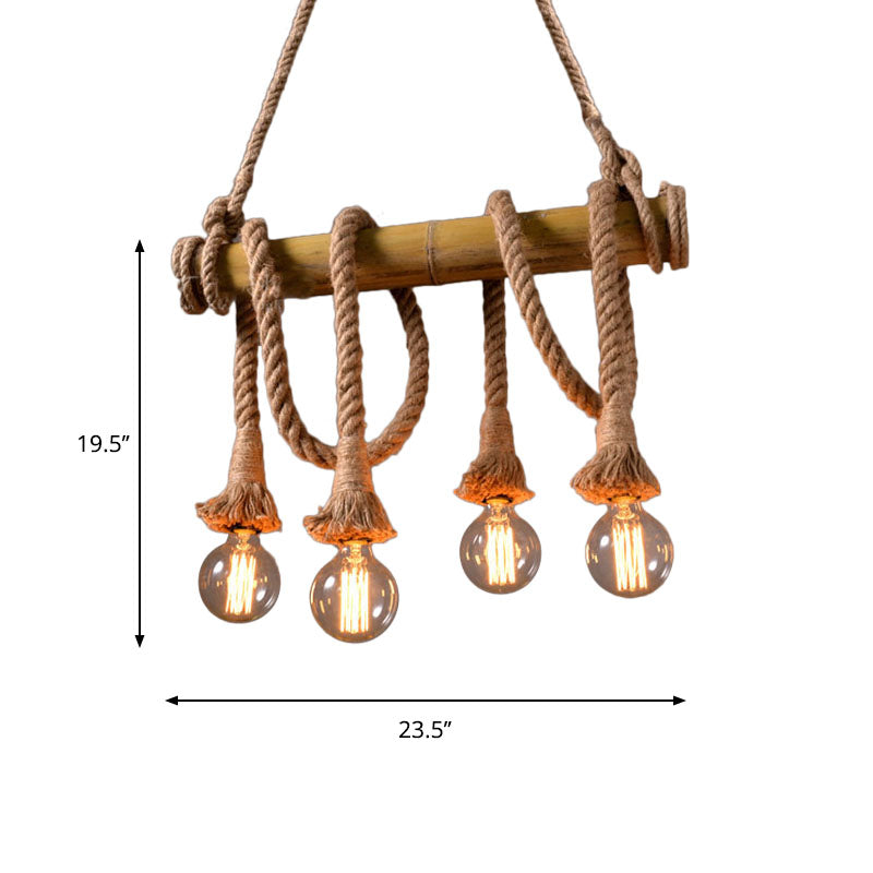 RopeLight | Moderne Sejlampe med Reb