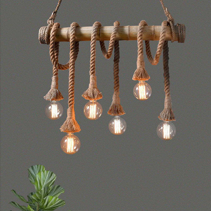 RopeLight | Moderne Sejlampe med Reb
