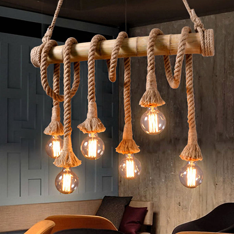 RopeLight | Moderne Sejlampe med Reb