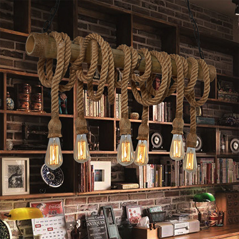 RopeLight | Moderne Sejlampe med Reb