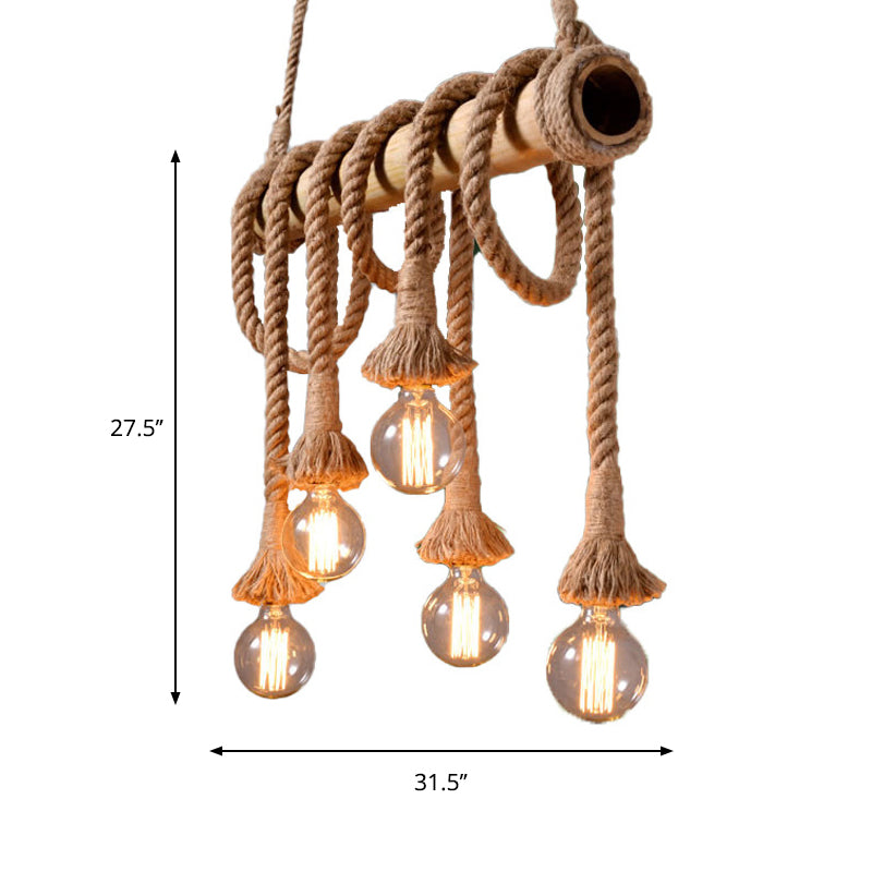 RopeLight | Moderne Sejlampe med Reb