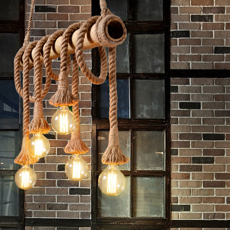 RopeLight | Moderne Sejlampe med Reb