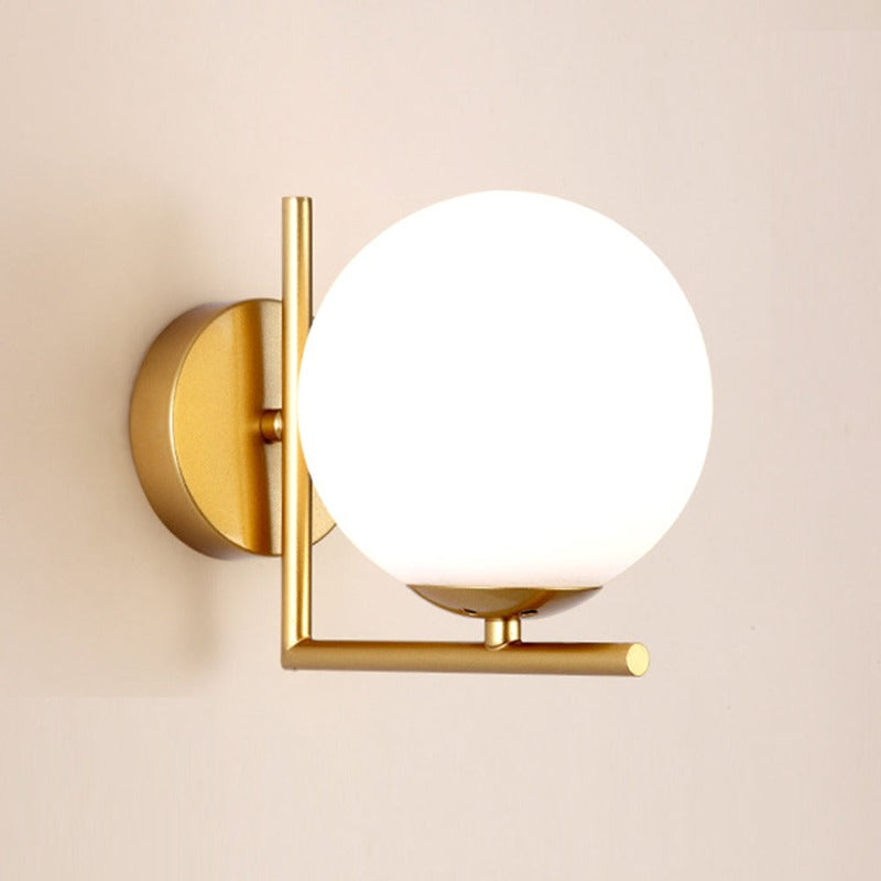 RoundLite | Rund Væglampe med Moderne Elegance