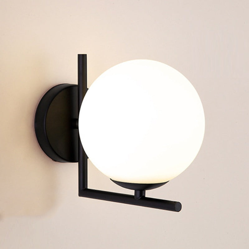 RoundLite | Rund Væglampe med Moderne Elegance