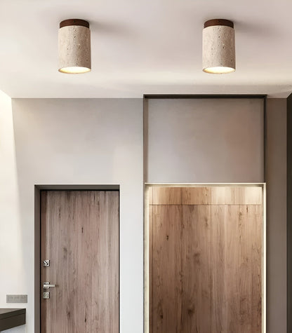 RusticGleam | Wabi Sabi Japansk Loftlampe