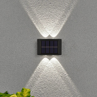 SolGlow™ | Retro & Elegant Udendørs Væglampe