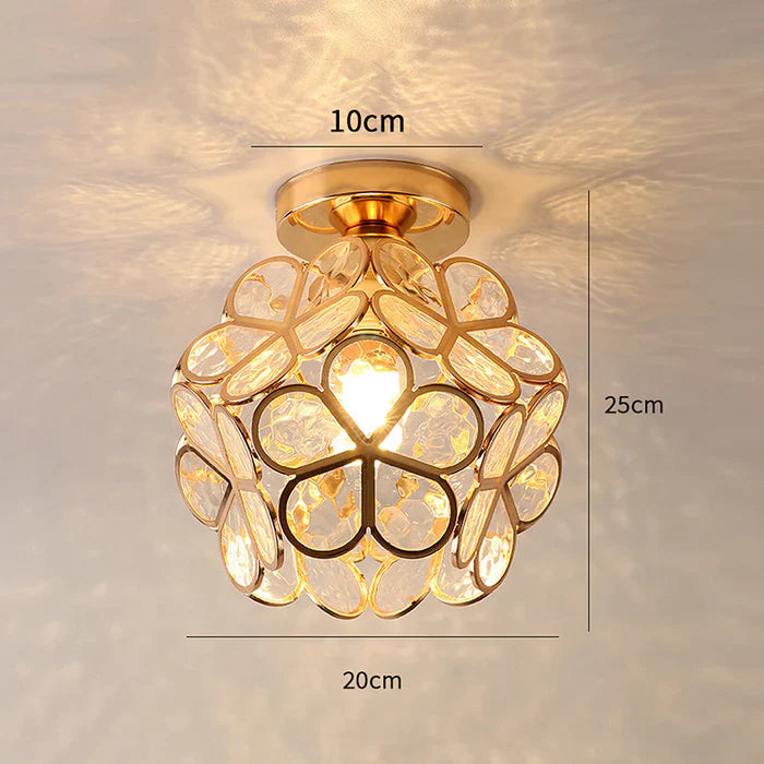 FlowerAura | Loftlampe med Blomsterblade