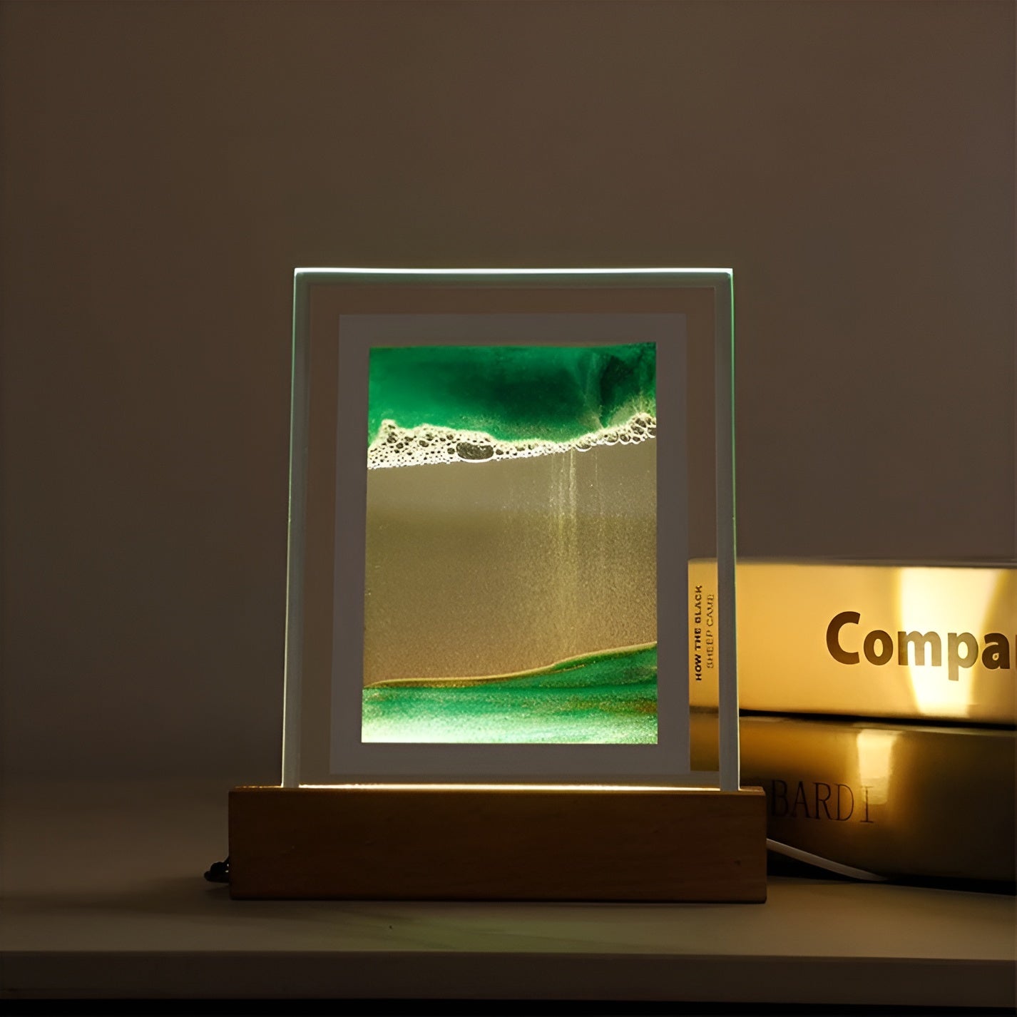 Sandscape | Mesmeriserende LED Kunstlampe