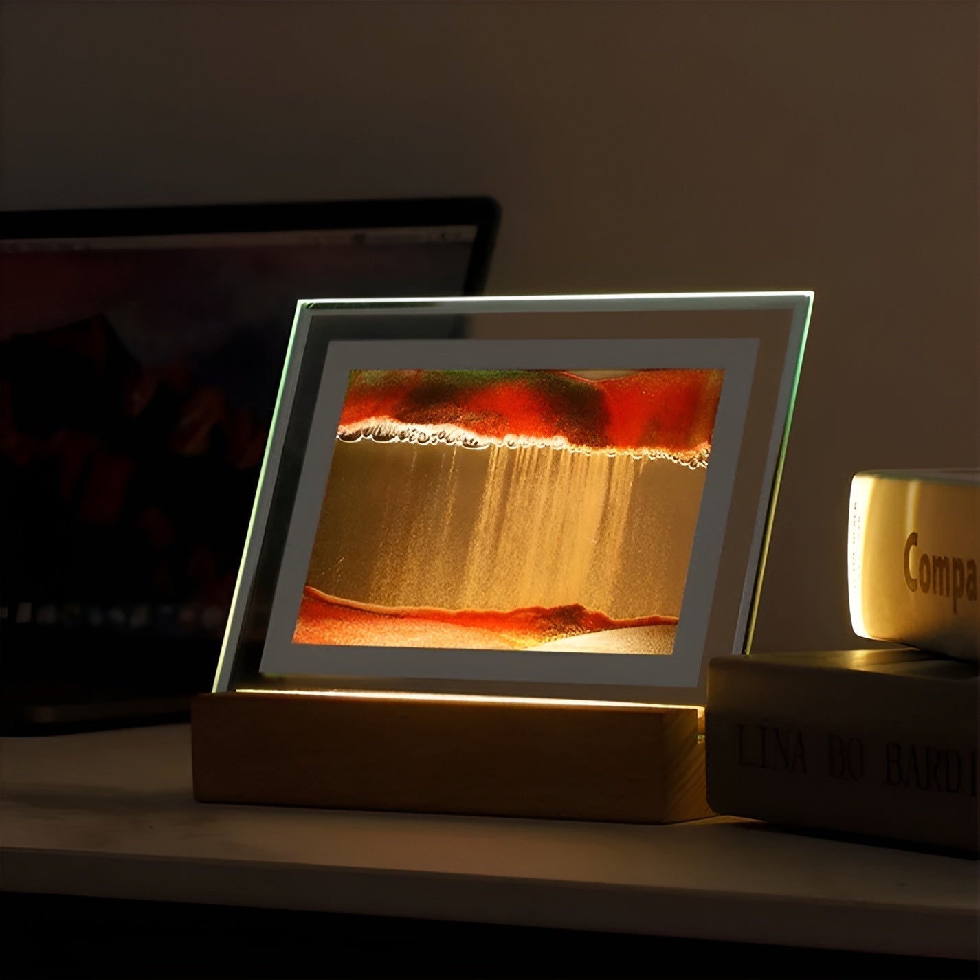 Sandscape | Mesmeriserende LED Kunstlampe