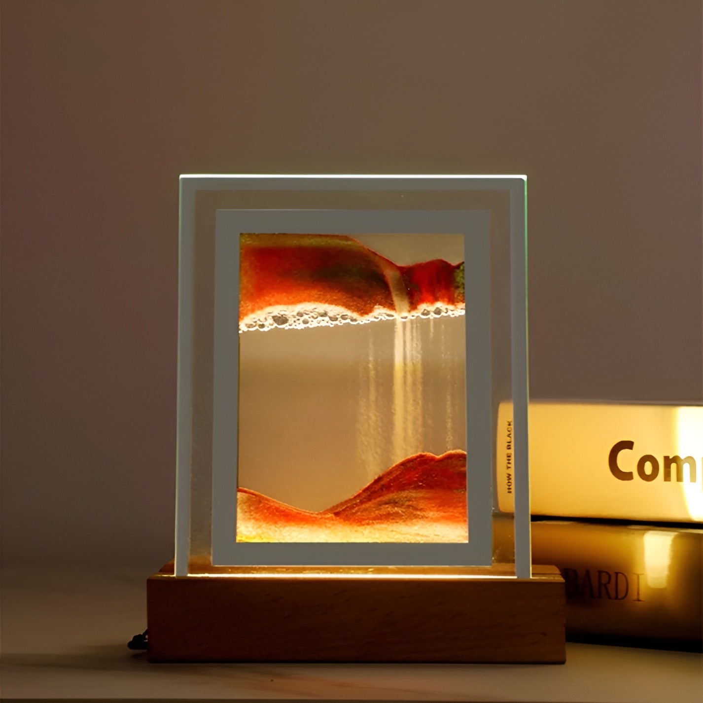 Sandscape | Mesmeriserende LED Kunstlampe
