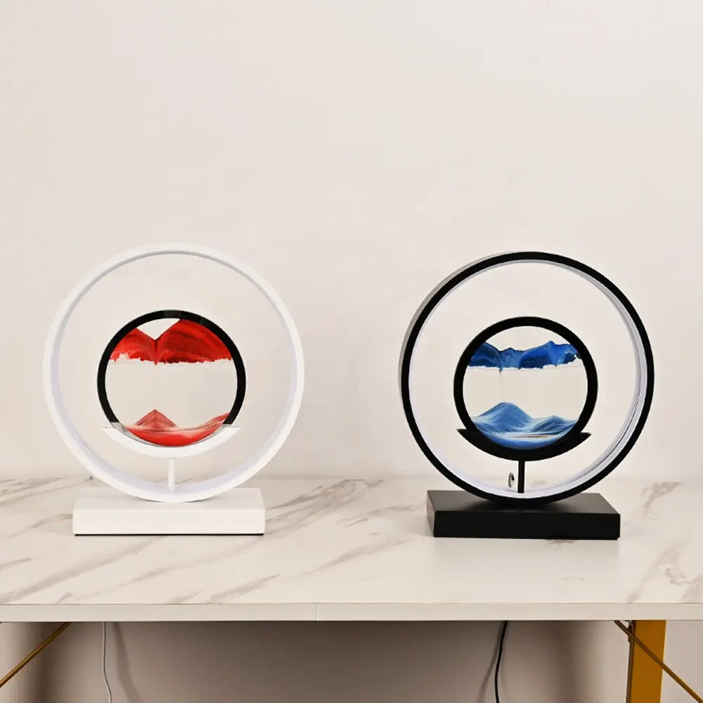 SandySphere | Fascinerende Sandlandskabslampe