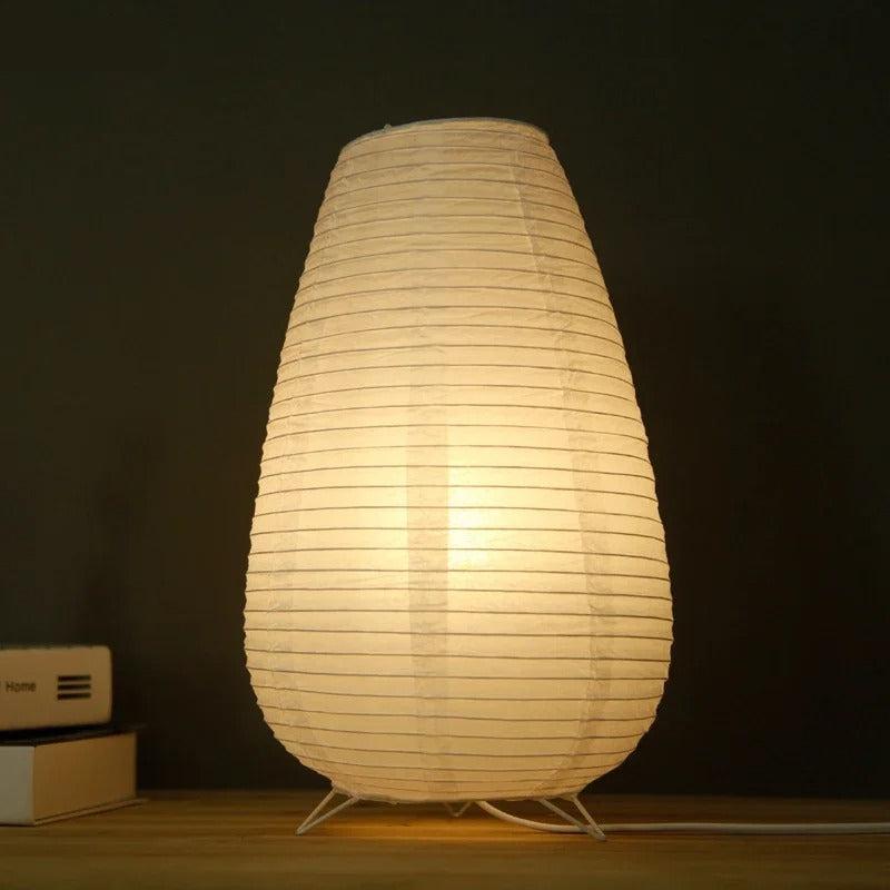 SatoriGlow | Rolig Papirstil Lampe