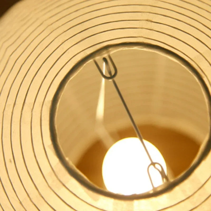 SatoriGlow | Rolig Papirstil Lampe