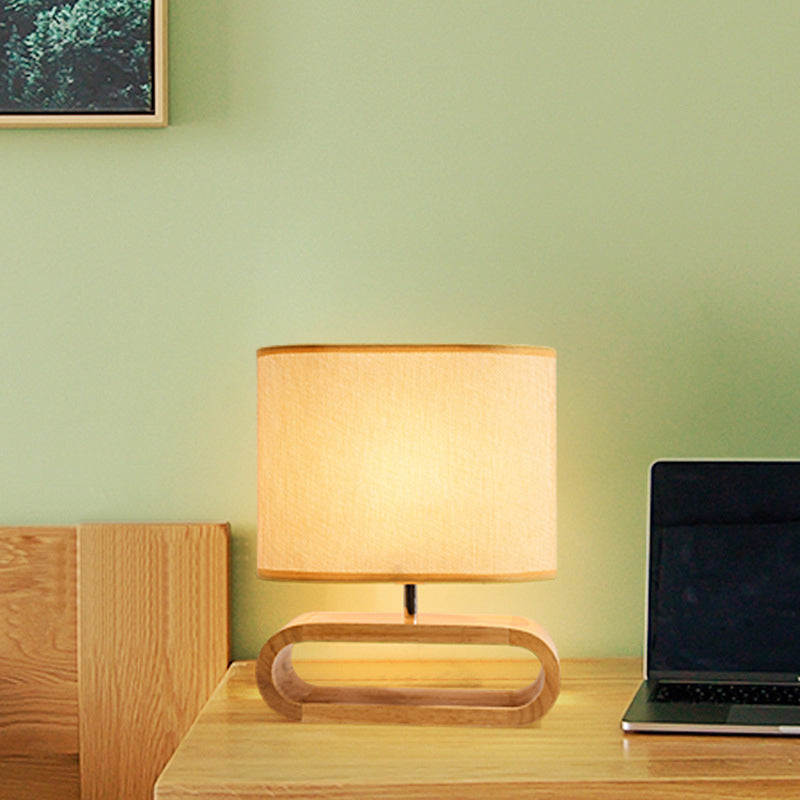 ScandiLoop | Minimalistisk Træbordlampe