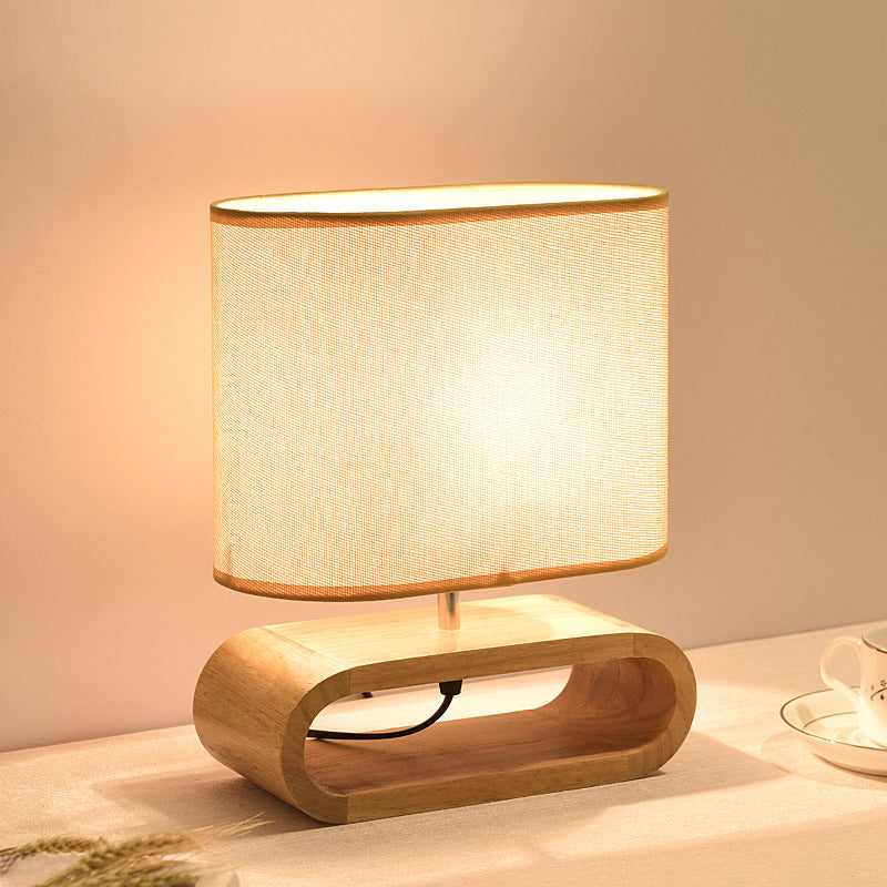 ScandiLoop | Minimalistisk Træbordlampe