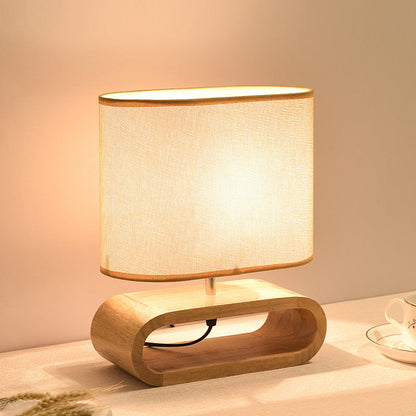 ScandiLoop | Minimalistisk Træbordlampe