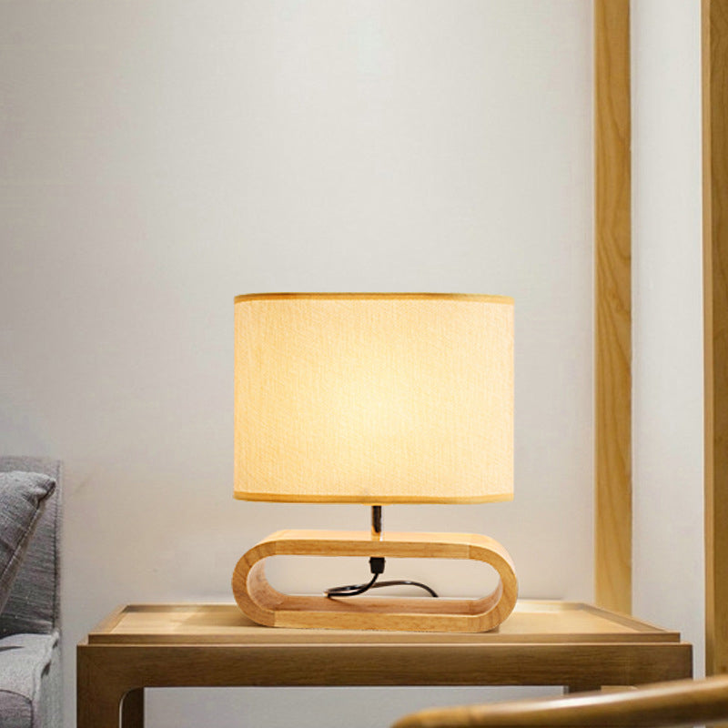 ScandiLoop | Minimalistisk Træbordlampe