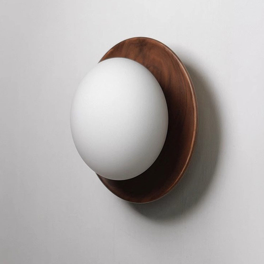 SculptedLight | Modern Træ Væglampe