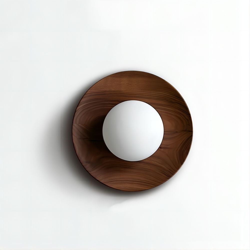 SculptedLight | Modern Træ Væglampe