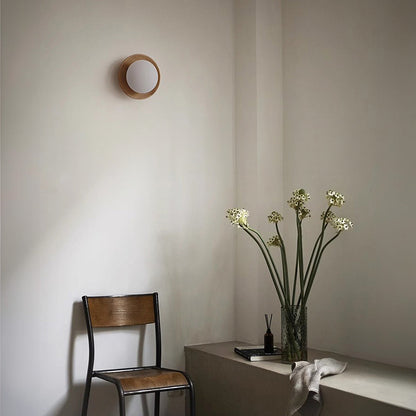 SculptedLight | Modern Træ Væglampe
