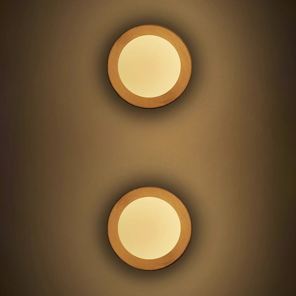 SculptedLight | Modern Træ Væglampe