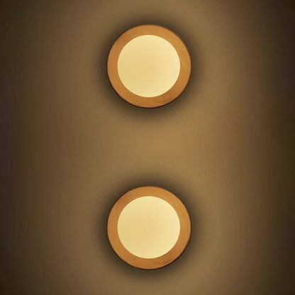 SculptedLight | Modern Træ Væglampe