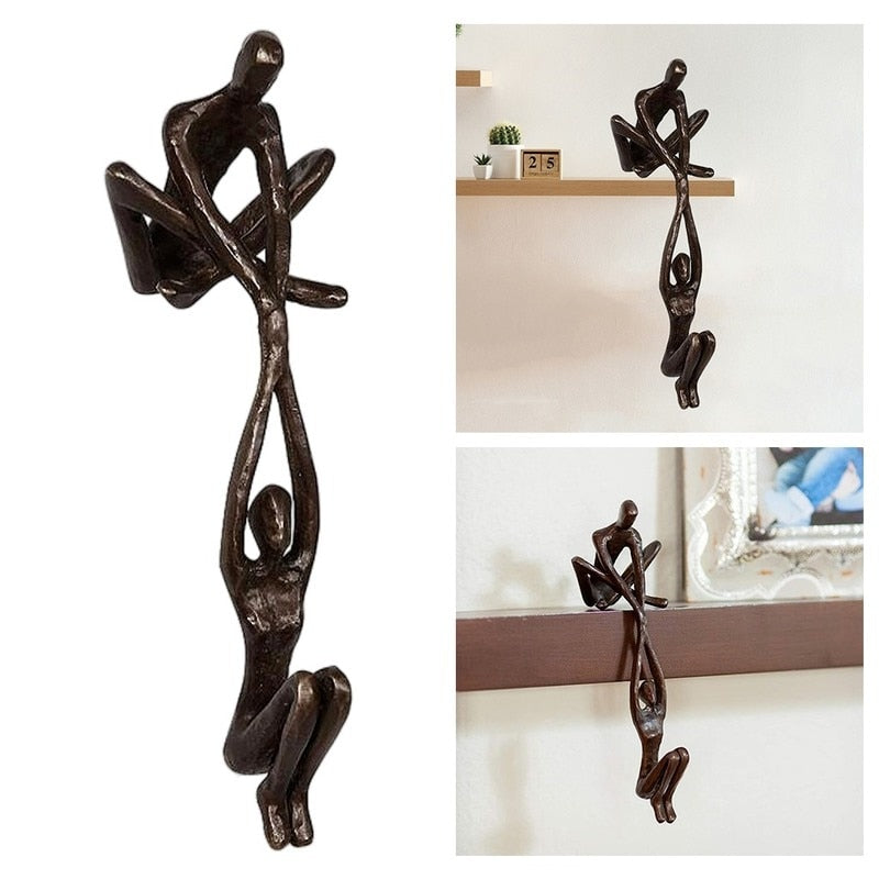 PowerDuo | Elegante og Kunstnerisk Skulptur