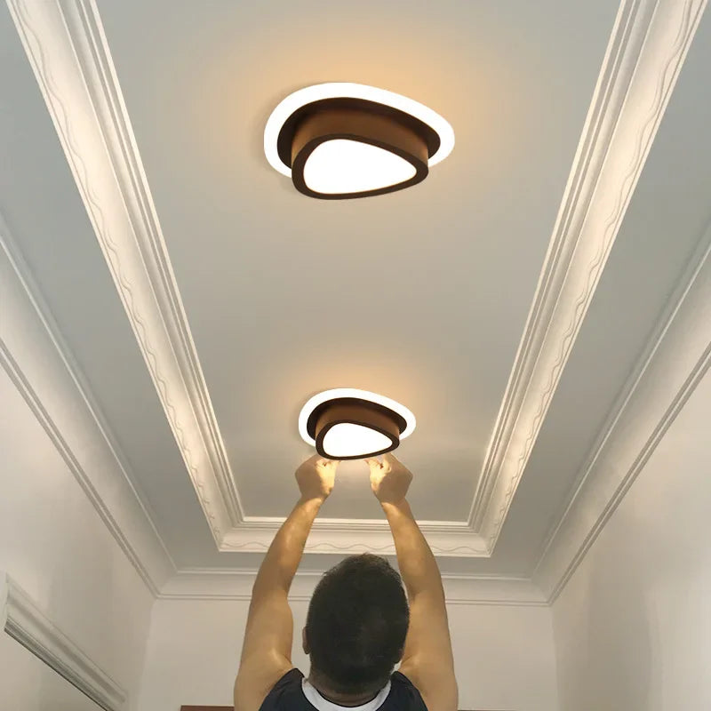 SereneGlow | Minimalistisk LED Loftlampe