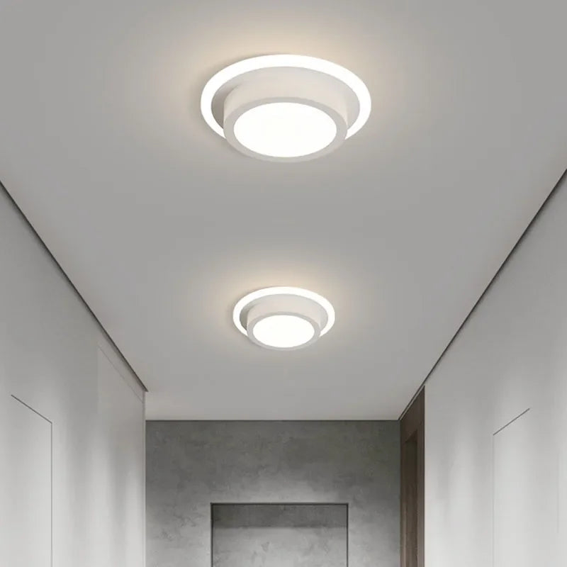 SereneGlow | Minimalistisk LED Loftlampe