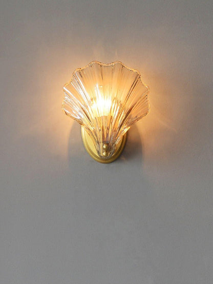 ShellGlow Væglampe | Muslingeformet LED-Lampe med Kystnær Elegance
