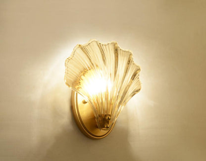 ShellGlow Væglampe | Muslingeformet LED-Lampe med Kystnær Elegance