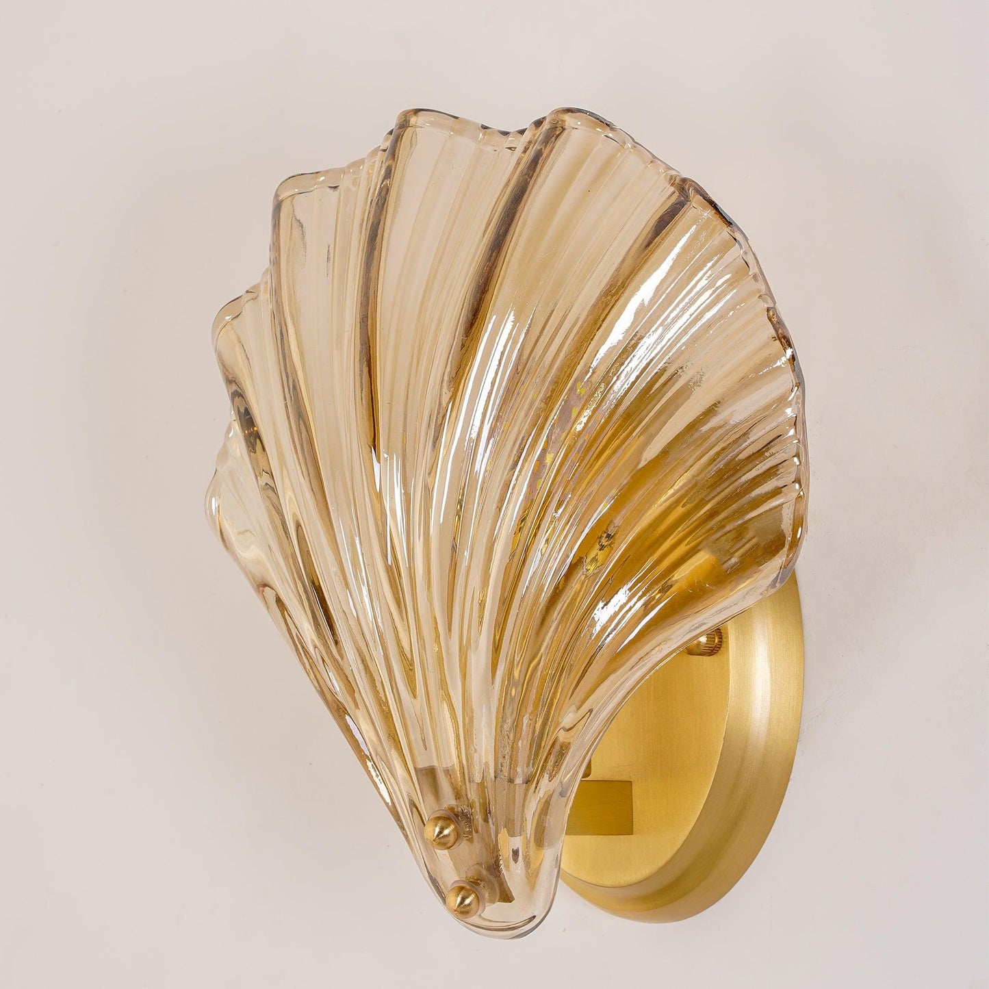 ShellGlow Væglampe | Muslingeformet LED-Lampe med Kystnær Elegance