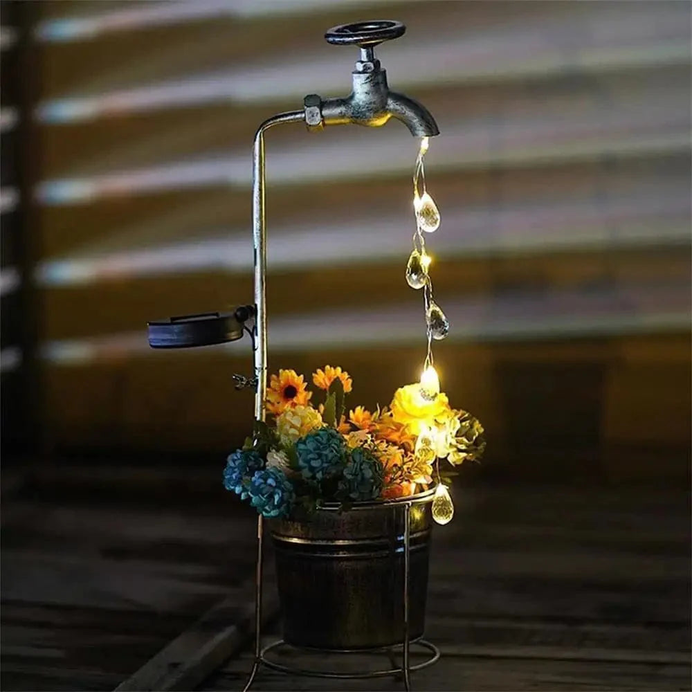 ShimmerDrop | Sol Vanddråbe Lampe