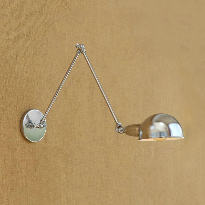 SilverSwing | Slank Metal Justerbar Lampe