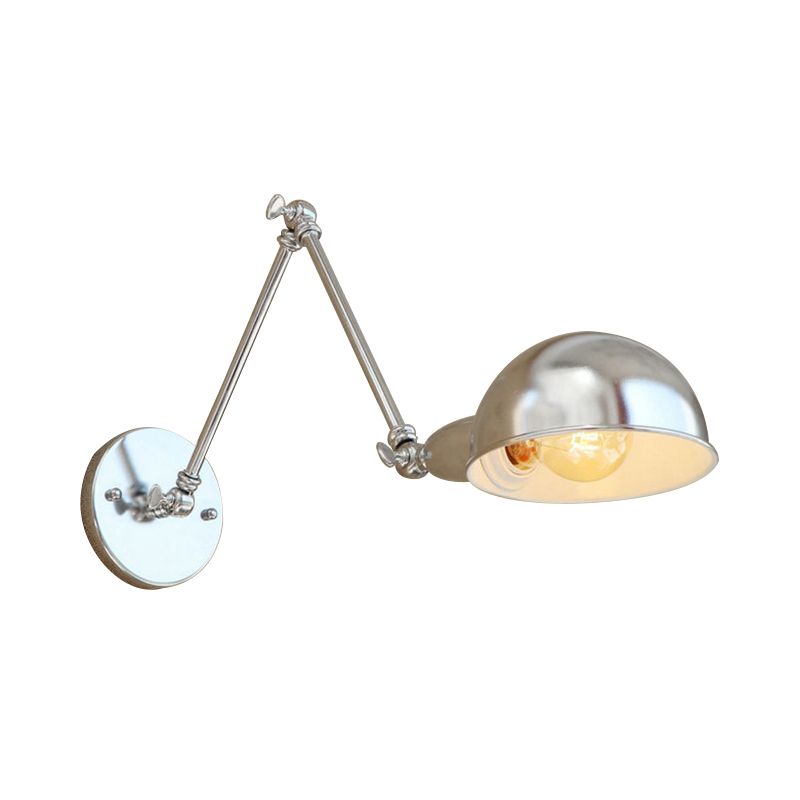 SilverSwing | Slank Metal Justerbar Lampe
