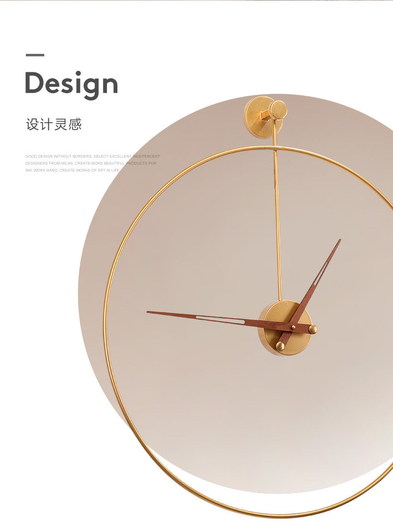 SleekClock | Minimalisme Ring Vægur