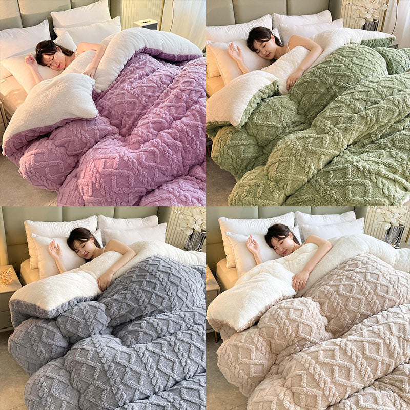 SnugHaven | Luksuriøst fleece vinterdynebetræk til varme og komfortable nætter