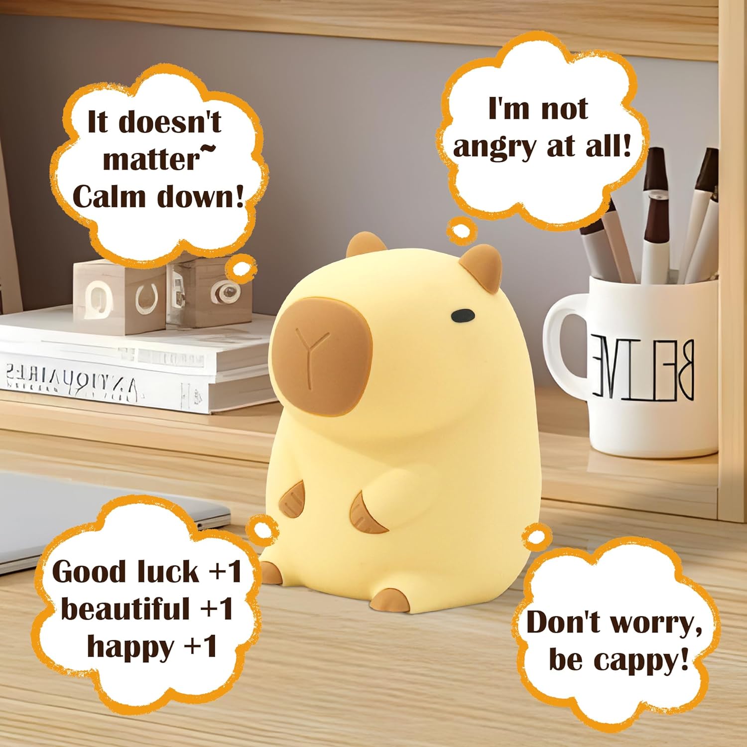 SnuggleGlow | Legende Kapybara Lampe