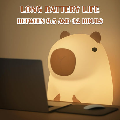 SnuggleGlow | Legende Kapybara Lampe