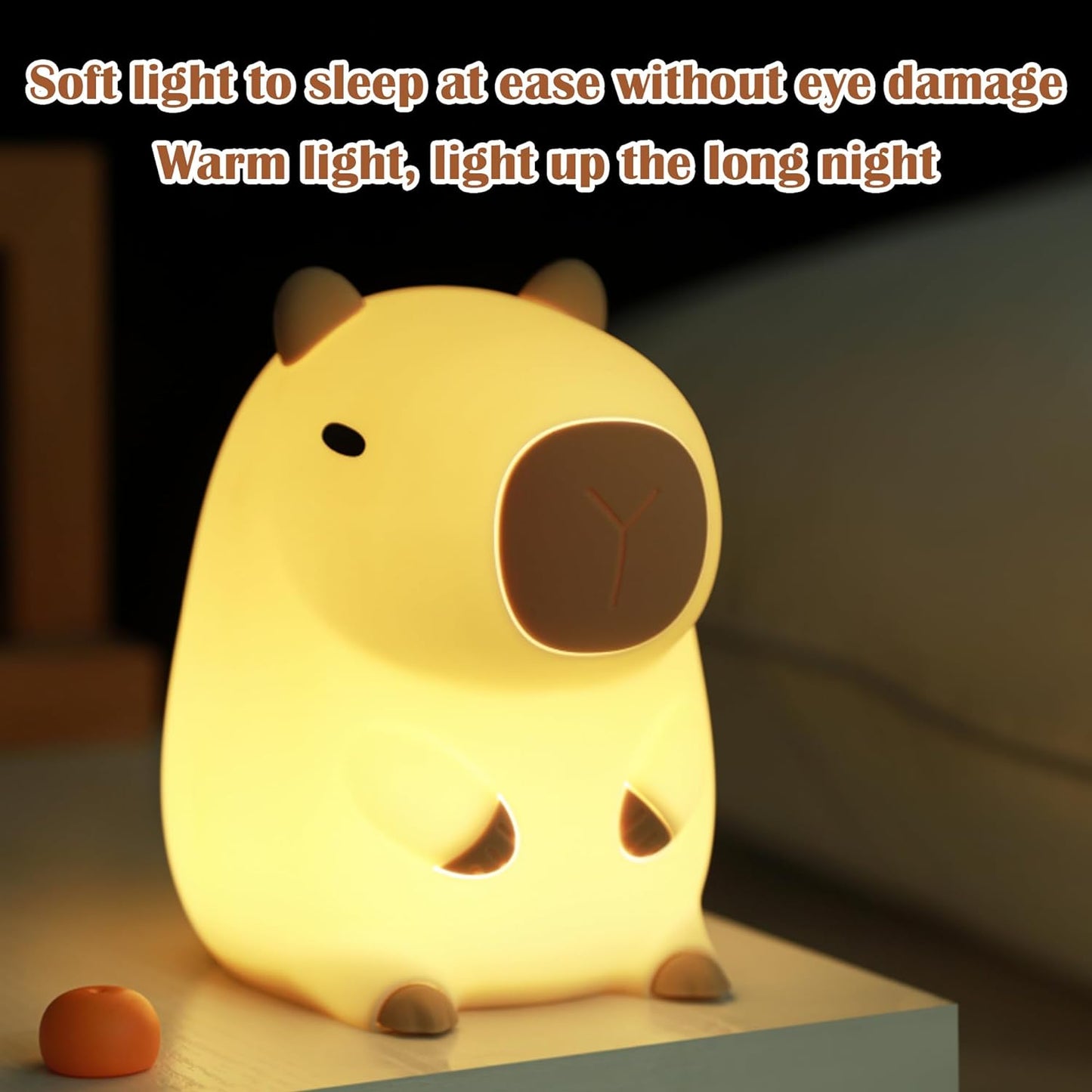 SnuggleGlow | Legende Kapybara Lampe