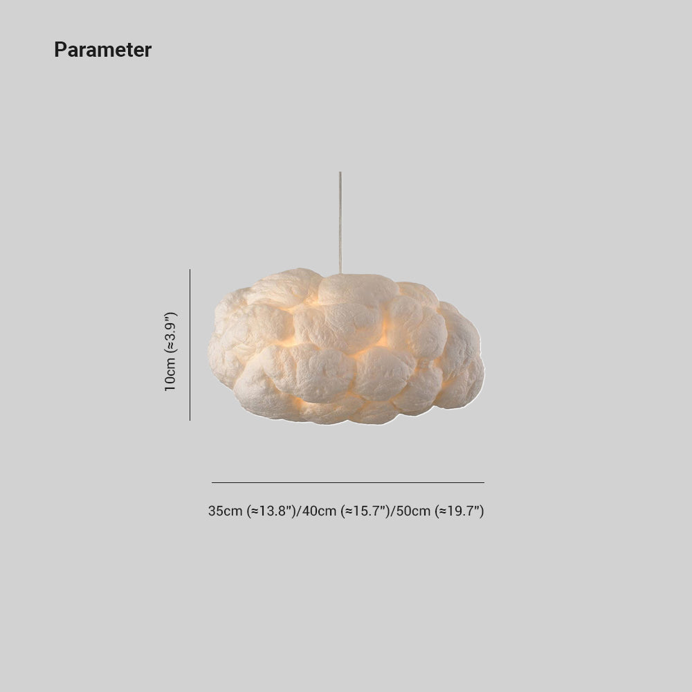 SoftSky | Minimalistisk Fluffy Cloud Lampe