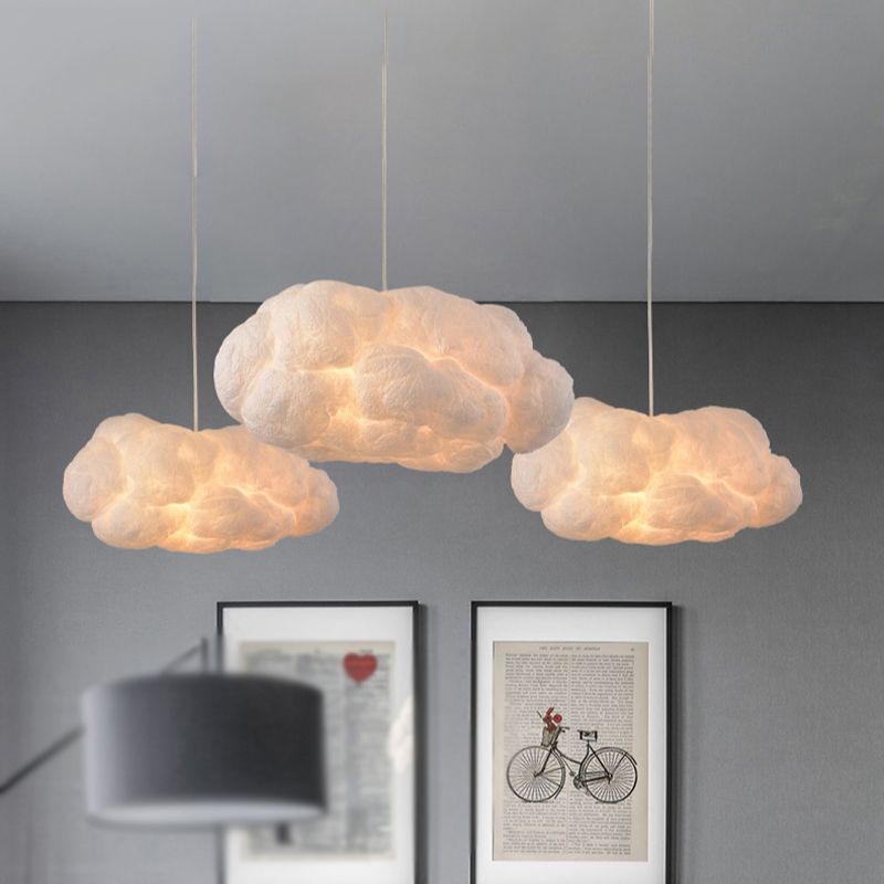 SoftSky | Minimalistisk Fluffy Cloud Lampe