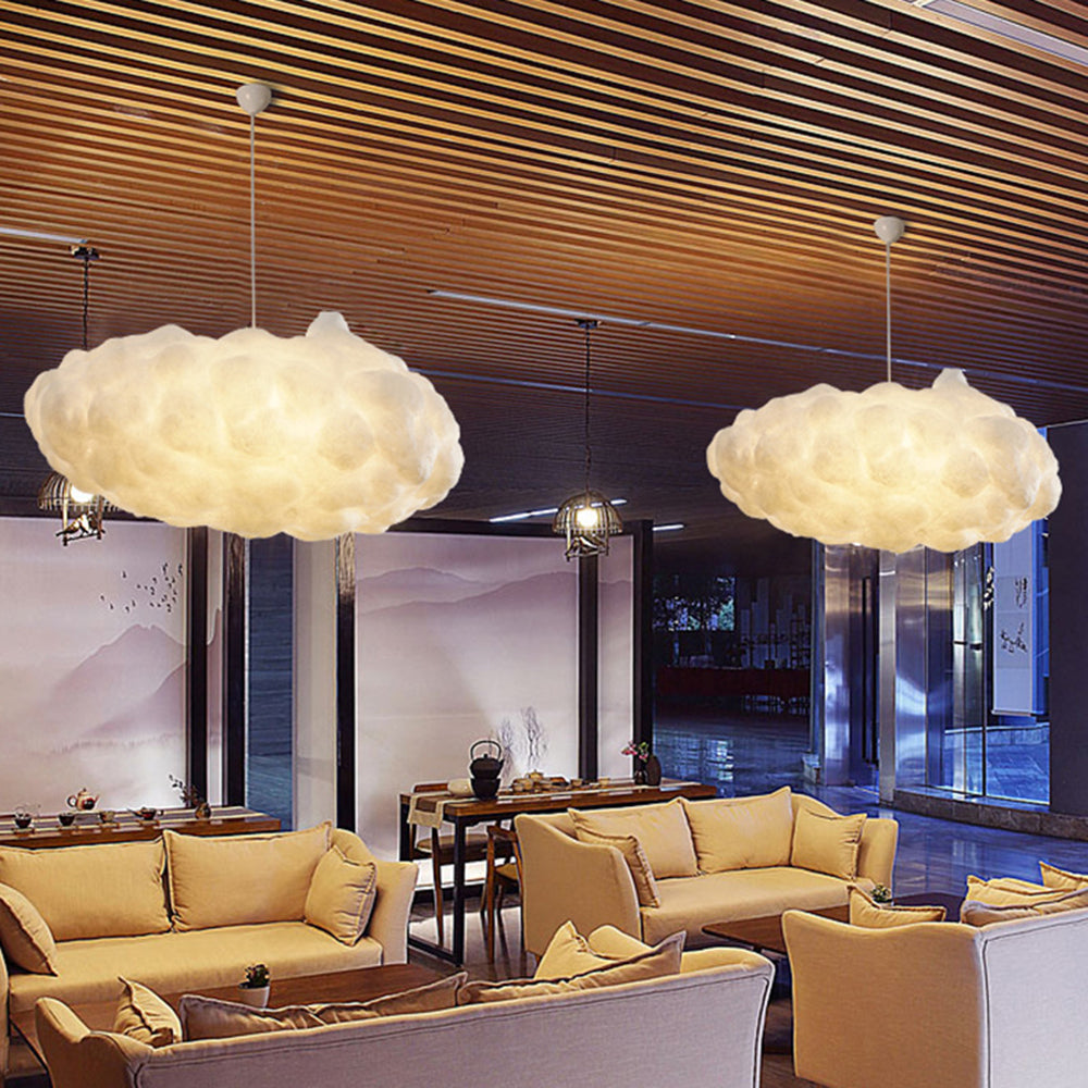 SoftSky | Minimalistisk Fluffy Cloud Lampe